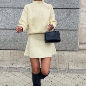 Zara cream two piece set